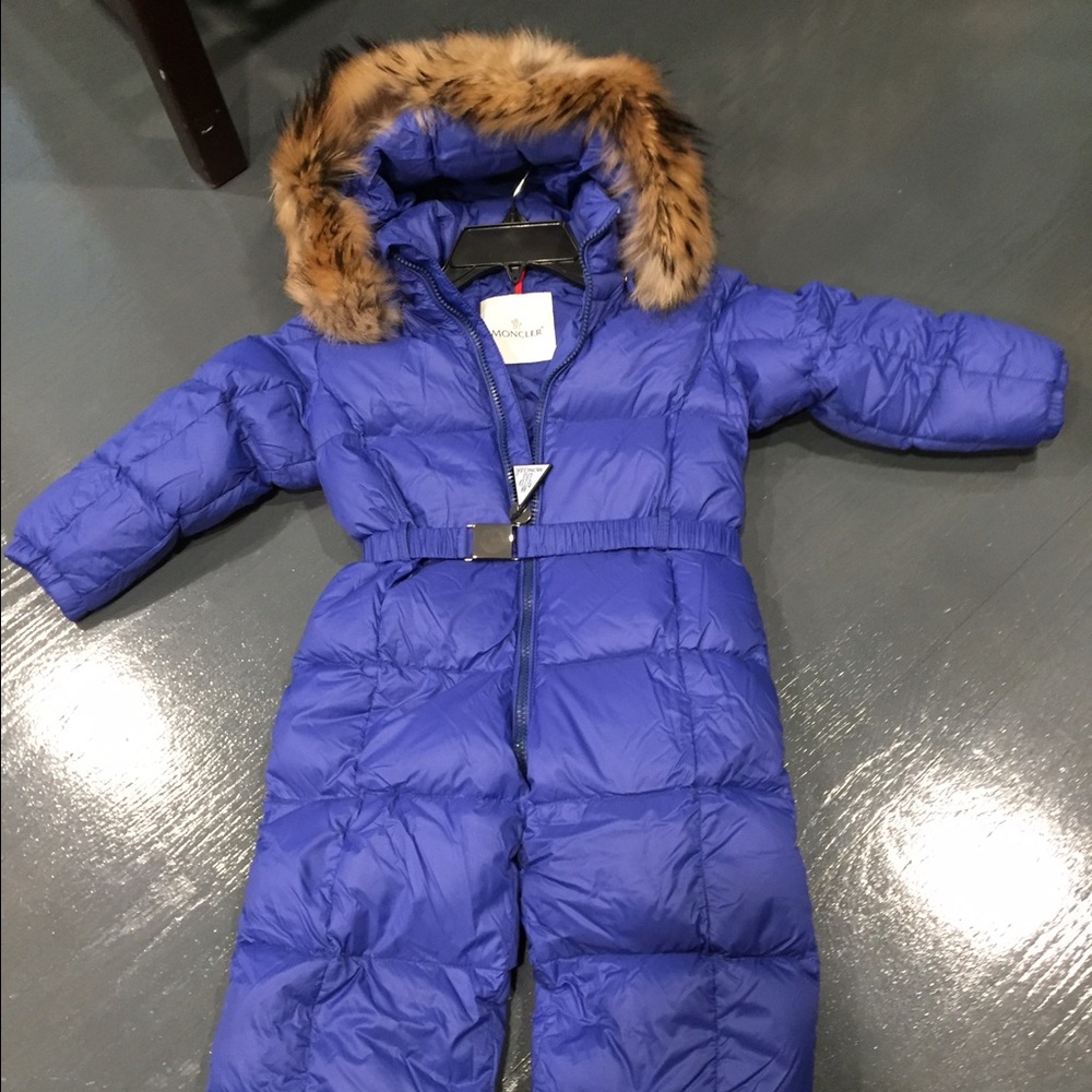 Moncler kids snow suit, size 3Y